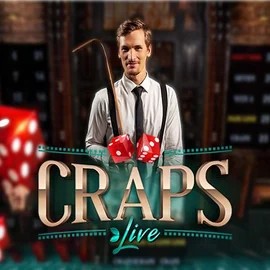 Live Craps by Evolution, showcased at oranjepalace-casino.com – game logo