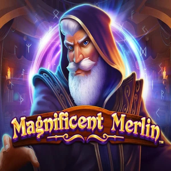 Magnificent Merlin casino game by Greentube – featured logo at Oranje Palace Casino