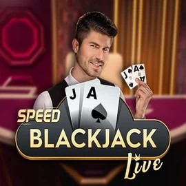 Speed Blackjack slot icon by Pragmatic Play, available at Oranje Palace Casino
